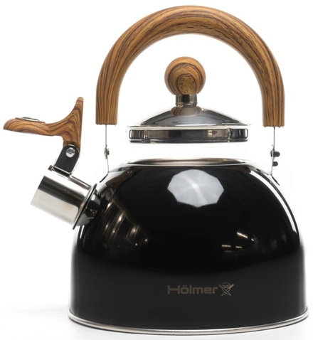 Чайник  Holmer Euphoria 1.5 л (WK-4315-WCSB) Чорний