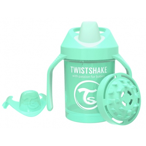 Поїльник-непроливайка Twistshake Міні 230 мл Світло-зелена (69879)