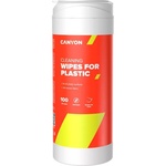 Серветки Canyon Plastic Cleaning Wipes, 100 wipes, Blister (CNE-CCL12-H)