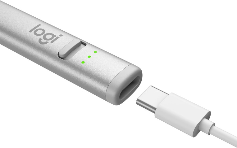 Стилус  Logitech Crayon Silver USB-C (914-000074)