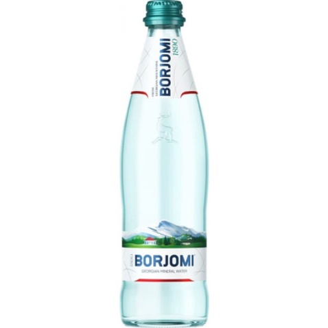 Мінеральна вода Borjomi 0.5 газ скл