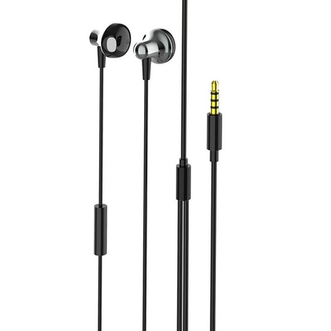 Навушники СolorWay Slim 3.5 mm Wired Earphone Blast 1 Black (CW-WD01BK)