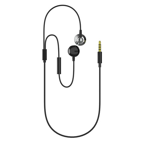 Навушники СolorWay Slim 3.5 mm Wired Earphone Blast 1 Black (CW-WD01BK)