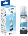Чорнило Epson 108 EcoTank L8050/L18050 light cyan C13T09C54A