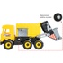 Спецтехніка Tigres Авто "Middle truck" сміттєвоз (жовтий) в коробці (39492)