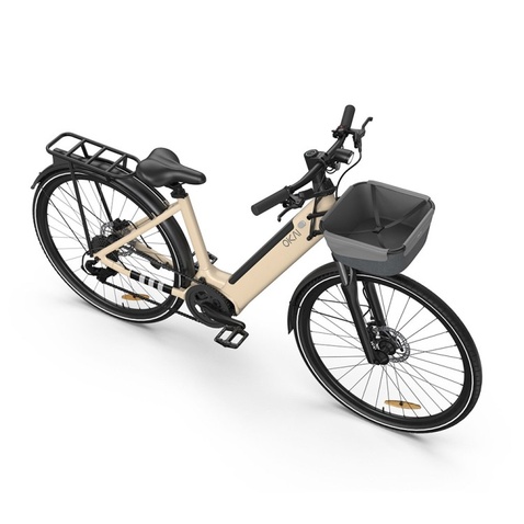 Електровелосипед  OKAI EB10-28", 250(500)W, 14.4Ah, 100km, 25km\h, NFC, App, Beige EB10
