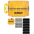 Ящик для інструментів DeWALT для біт системи TSTAK Tough Case М з футляро та касетами 4 шт, роздільники 6шт (DT70802)