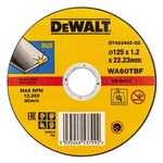 Круг відрізний DeWALT INOX, нержавіюча сталь/листовий метал, 125х1.2х22.23 мм (DT42340Z)