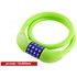 Замок велосипедний Good Bike SILI CIPHER 12 х 600 мм Green (92766-IS)