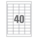 Етикетка самоклеюча UKRMARK 50х26 (40 на листі) с/кл (100листів) (RL-A4-40-W1)