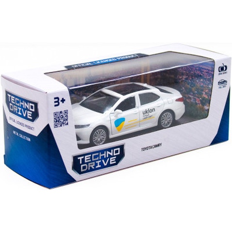 Машина Techno Drive Toyota Camry Uklon (білий) (250291)