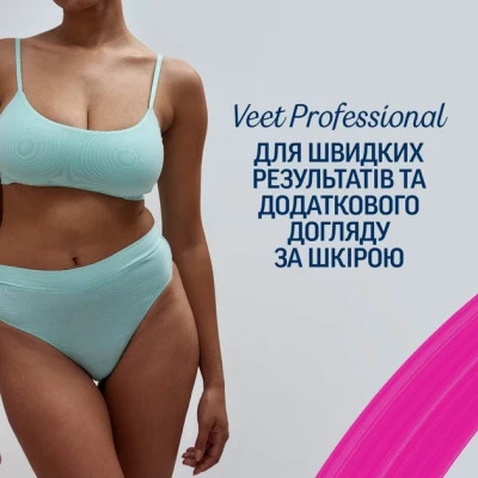 Воскові смужки Veet Professional для нормальної шкіри з Олією ши 12 шт. (4053700292455)