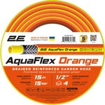 Шланг для поливу 2E AquaFlex Orange 1/2", 15м 4 шари, 20бар, -10+60°C (2E-GHE12OE15)