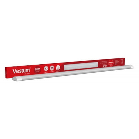 Світильник Vestum LED 1,2м 36W 6500K 220V IP20 (1-VS-6002)