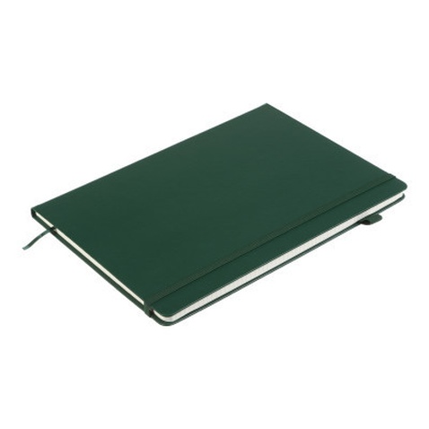 Книга записна Buromax Etalon 210x295 мм 96 аркушів в клітинку обкладинка зі штучної шкіри Зелений (BM.294160-04)