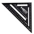 Кутник  Neo Tools, 18.3x18.3x2.2см, алюміній, 72-102