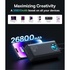 Зовнішній акумулятор Baseus Amblight 26800 mAh 65 W Black