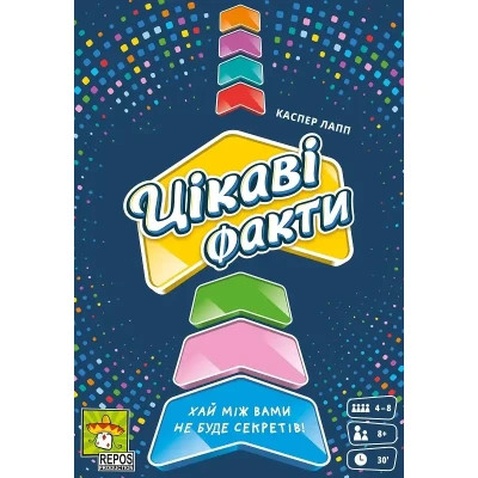 Настільна гра Lord of Boards Цікаві факти (Fun Facts) (LOB2323UA)