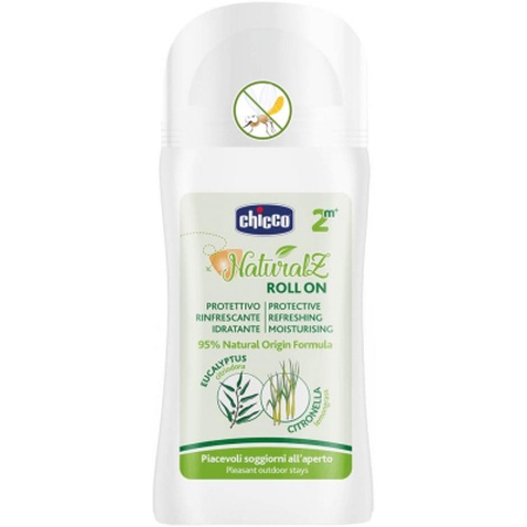 Лосьйон від комах Chicco Naturalz Ролик від комарів 60 мл (8058664166350)