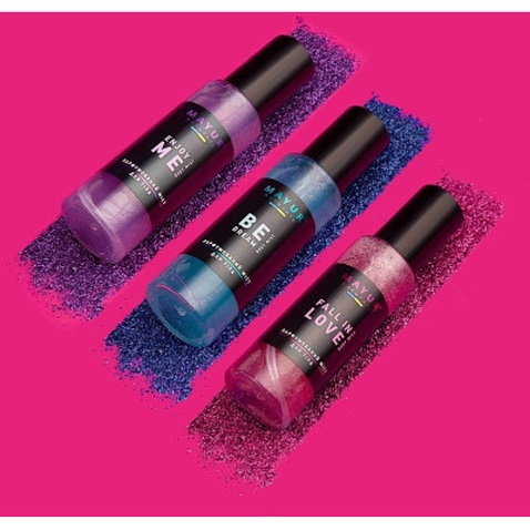 Спрей для тіла Mayur Fall in Love Body Mist Парфумований міст з шимером Зволожувальний 100 мл (4820230953114)