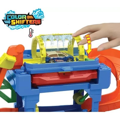 Автотрек Hot Wheels City Автомийка: Скажені віражі (HTN80)