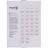 Етикетка самоклеюча Axent 210x297 (1 на листі) с/кл (100 листів) (D4460-A)