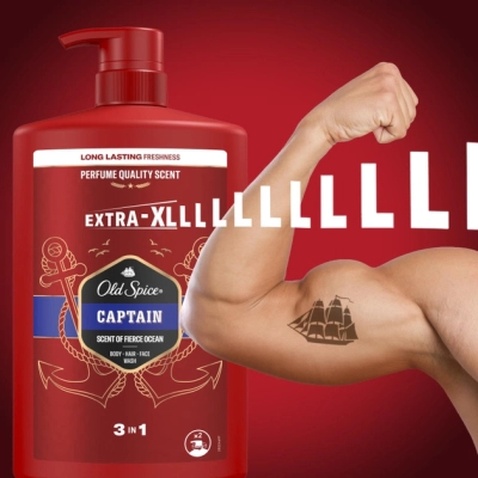 Гель для душу Old Spice Captain 1000 мл (8006540818824)