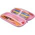 Пенал Cool For School 1 відділення з органайзером фуксія (QT-5634-Rosered)