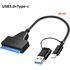 Адаптер USB3.0 Type-A/C HDD 2,5" SATA II/III / SSD Dynamode (DM-AD-SATA-U3)