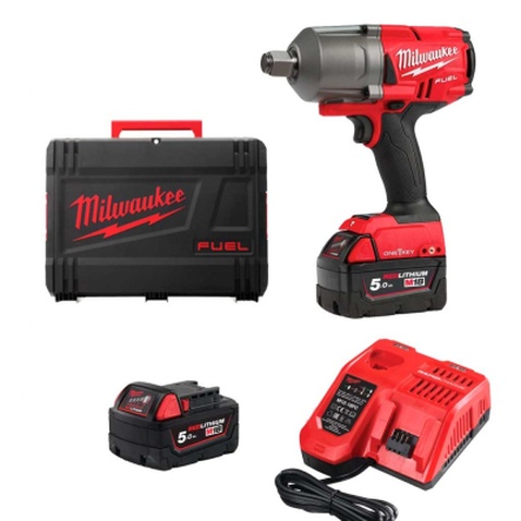 Гайковерт Milwaukee високомоментний 3/4" 2034Нм M18 FUEL ONEFHIWF34-502X ONE-KEY (4933459730)