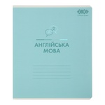 Зошит ZiBi предметний PASTEL 48 аркушів клітинка, англійська мова (ZB.1701-17)