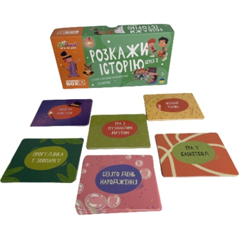 Настільна гра JoyBand Набір логічних карток Розкажи історію Серія №2 (WB102)