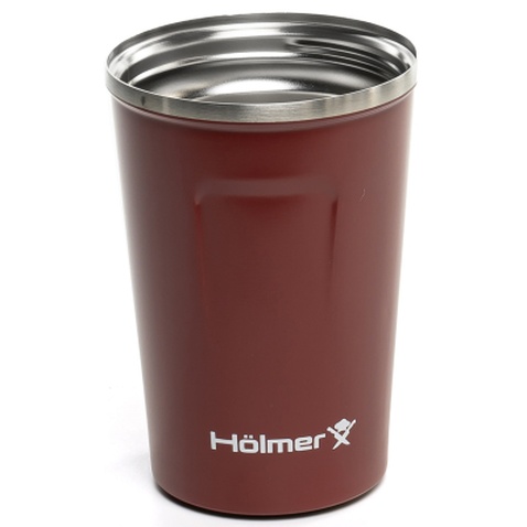 Термокружка Hölmer Compact Брунатна (TC-0380-DR Compact)