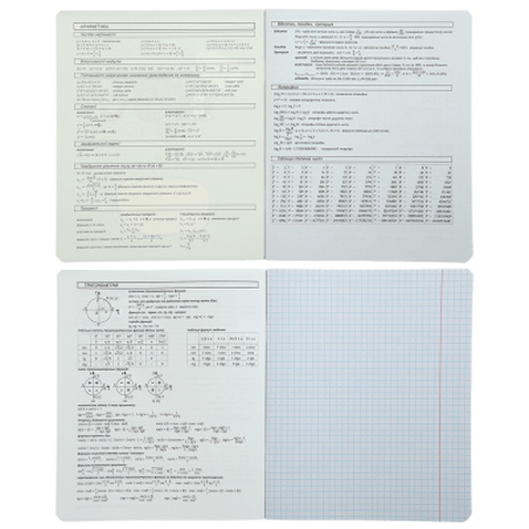 Зошит ZiBi предметний PASTEL 48 аркушів клітинка, алгебра (ZB.1701-08)