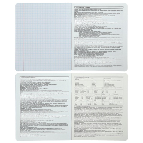 Зошит ZiBi предметний PASTEL 48 аркушів клітинка, географія (ZB.1701-09)