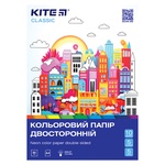 Кольоровий папір Kite А4 двосторонній Classic 10арк/5 неон+5 звичайних (K-288)