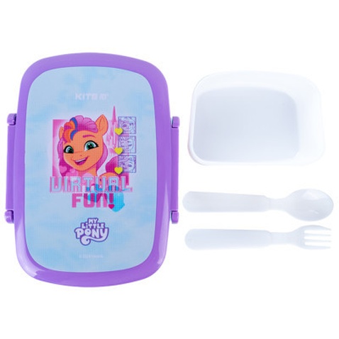 Ланч-бокс дитячий Kite My Little Pony з наповненням 750 мл (LP24-163)