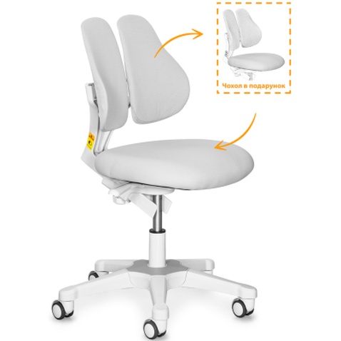Дитяче крісло Evo-kids Mio Lite Grey (Y-208 G)