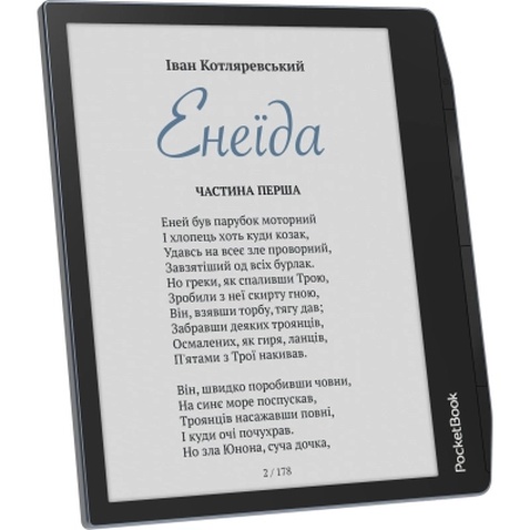 Електронна книга Pocketbook 634K3 Verse Pro Color, StormySea (PB634K3-1-CIS)