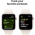 Смарт-годинник Apple Watch SE 2024 GPS 40mm Starlight Aluminium Case with Starlight Sport Band - S/M (MXEF3QH/A)