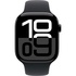 Смарт-годинник Apple Watch Series 10 GPS 46mm Jet Black Aluminium Case with Black Sport Band - M/L (MWWQ3QH/A)