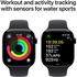 Смарт-годинник Apple Watch Series 10 GPS 46mm Jet Black Aluminium Case with Black Sport Band - M/L (MWWQ3QH/A)