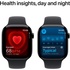 Смарт-годинник Apple Watch Series 10 GPS 46mm Jet Black Aluminium Case with Black Sport Band - M/L (MWWQ3QH/A)