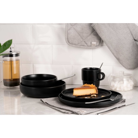 Тарілка Ardesto Trento Soup 21,5 см Black (AR2921TB)