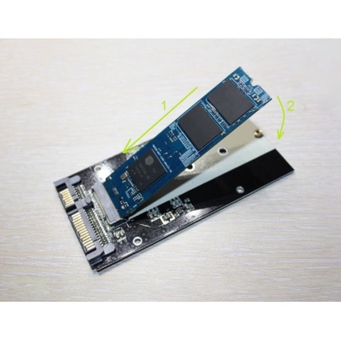 Адаптер Dynamode 2.5'''' SATA to M.2 (NGFF) SSD 22*30mm, 22*42mm, 22*60mm, 22*80mm (S103-1N)