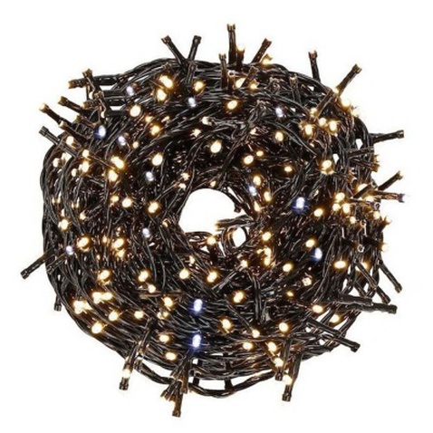 Гірлянда ColorWay Мішура-водоспад LED 250 5 м 150 теплий статичний+100 білий водоспад (CW-G-250L5VMC)