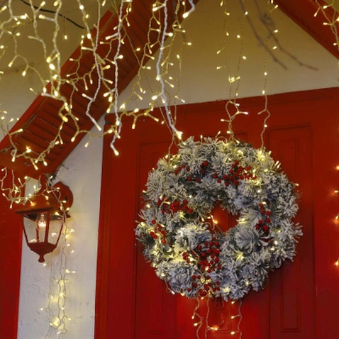 Гірлянда ColorWay Бахрома 3 м x 0.6 м 100 Led IP20 кольорова USB (CW-GF-100L36UMC)