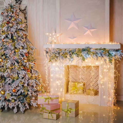 Гірлянда ColorWay Бахрома 3 м x 0.6 м 100 Led IP20 кольорова USB (CW-GF-100L36UMC)