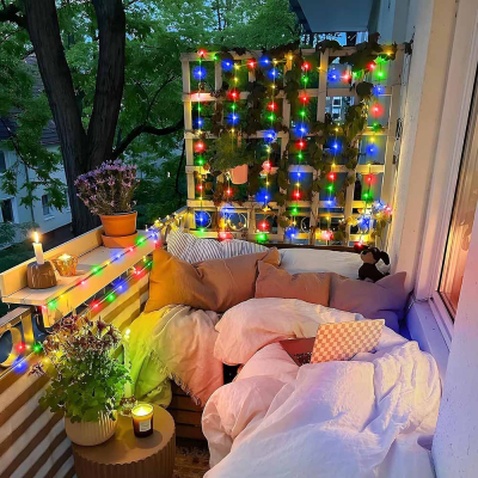 Гірлянда ColorWay Роса LED 100 10 м 8 функцій різнокольорова USB (CW-G-100L10NUMC)