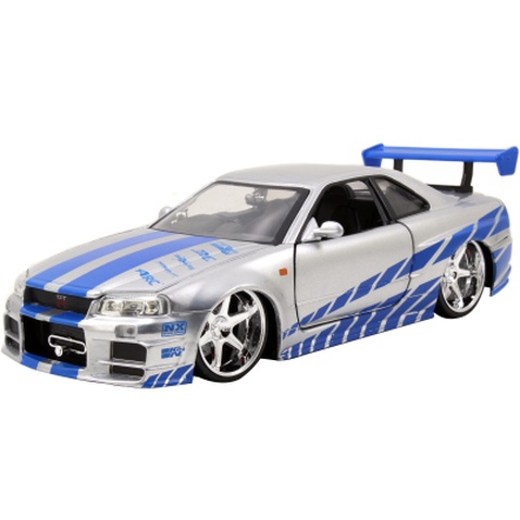 Машина Jada металева Форсаж Ніссан Скайлайн BNR-34 2002 1:24 (253203044)